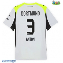 Borussia Dortmund Waldemar Anton #3 Bortedrakt 2025-26 Kortermet